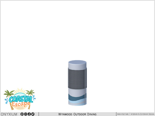 Sims 4 — Wynwood Outdoor Lamp Short by Onyxium — Onyxium@TSR Design Workshop Outdoor & Garden Collection - Belong To