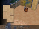 Sims 4 — Classic Marble Siding floor set by Emerald — Natural marble siding will add luxury,elegance and timeless