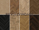 Sims 4 — The Herringbone Floor Collection by Melody27 — The more wood flooring options, the better... A versatile set of