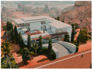 Sims 4 — MM Cliff Mansion by Merin_Martini — My Sims 4 lots some are inspired from random pictures that I found on the