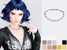 Sims 4 — Barbed Wire Chocker for female by MisfitSim_ — 10 swatches Teen - elder Custom thumbnails Disallowed for random
