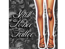 Sims 4 — Skull Knee Tattoo by SmickleBerrySims — skull tattoo on the left knee base game compatible for females 1 swatch
