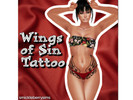 Sims 4 — Wings of Sin Tattoo by SmickleBerrySims — for females base game 1 swatch under "upper chest" category