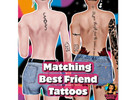 Sims 4 — Matching Best Friend Tattoos by SmickleBerrySims — matching best friend tattoos base game for females 10 sets