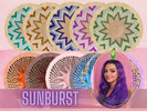 Sims 4 — Sunburst Wall Decor by gokcemsims — Inspired by handcrafted woven wall art, this decorative piece adds a cozy