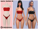 Sims 4 — Patreon - Nomi Latex Set by Harmonia — Top - 12 Swatches