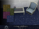 Sims 4 — Vintage Wallpaper floor set by Emerald — Vintage Wallpaper is a historical charm that provides a link to