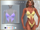 Sims 4 — LACE BRALETT by Sims_House — LACE BRALETT