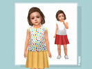 Sims 4 — Belle Dress by lillka — 6 swatches