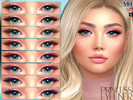 Sims 4 — Princess Eyeliner - Patreon by MagicHand — Doll Eyeliner in 11 swatches - HQ Compatible.