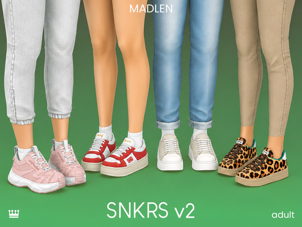 Sims 4 — [Madlen] SNKRS v2 (Sneaker 4)(Male) by Madlen — Fresh sneakers just dropped! Give your simmes the ultimate shoe