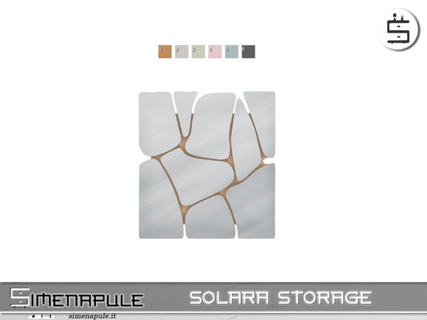 Sims 4 — [SeN4] Solara Storage - Mirror by Simenapule — Solara setSolara setSolara setSolara set