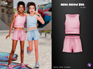 Sims 4 — Mini Mood Set for child by WisteriaSims — A cute and comfy outfit for your little Sims! Perfect for playdates,