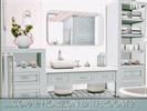Sims 4 — Coral Horizon Bathroom 2 by MychQQQ — Value: $ 6,816