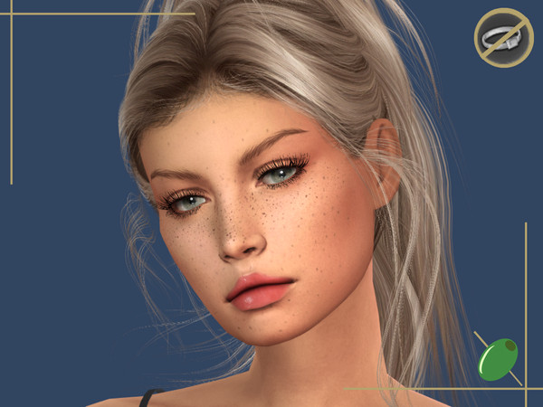Sims 4 — Tia Full 3D Lashes Rings Contradict by Pitted0live — A Fuller version of the Tia natural lashes