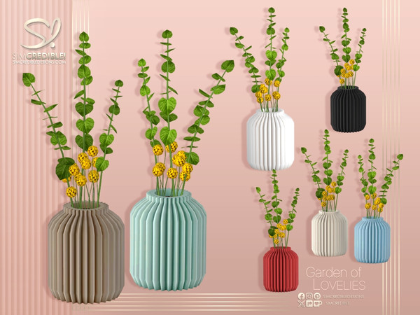 Sims 4 — Garden of Lovelies Billy Ball by SIMcredible! — We got inspired by the beauty of the nature once again :)