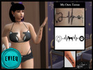 Sims 4 — Bre Tattoo Collection: Veterinary Technician Tattoo by btaylor19 — Tattoo #7: Veterinary Technician Tattoo.