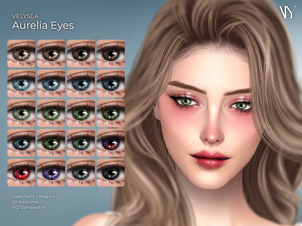 Sims 4 — VELYSEA Aurelia Eyes by VELYSEA — Eyes