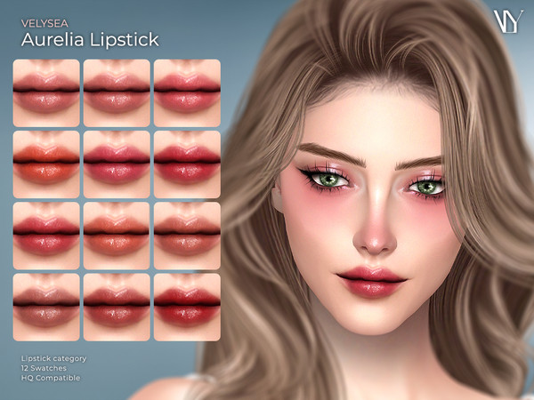 Sims 4 — VELYSEA Aurelia Lipstick by VELYSEA — Eyes