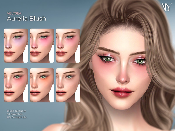 Sims 4 — VELYSEA Aurelia Blush by VELYSEA — Eyes