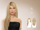 Sims 4 — Rei Hairstyle - Style 1 by Enriques4 — New Mesh