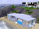 Sims 3 — Community Aquarium Swim Centre by SimplySims3builds — ** No CC / store content ** Lot size - 64 x 22. Original