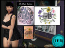 Sims 4 — Bre Tattoo Collection: Orchard House Tattoo by btaylor19 — Tattoo #17: Orchard House Tattoo. Tattoos for Sims