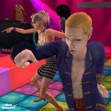 Sims 2 — Let's Party ! by Vlana — A one minute film of a sim party ! Put this file in the "TvMusic" folder of