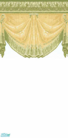 Sims 2 — Ocre Curtains by McBeal — This wall covering is great for huge, enlighted rooms where to have family reunions or