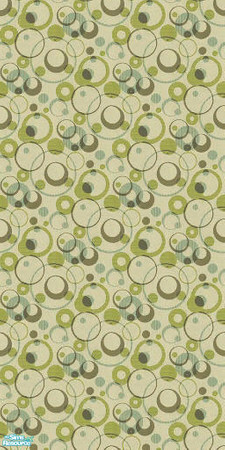 Sims 2 — The Palermo Collection-Tawny-Wallpaper by Waverly — "The slatted design and softly curved silhouette of our