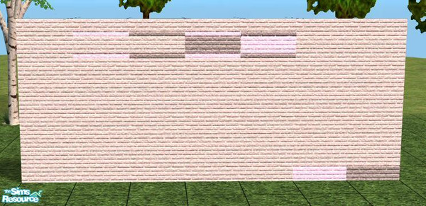 Sims 2 — Pastel Bricks 3 by ELLENDE — Part of my pastel bricks collection