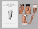 Sims 4 — Doggy Tattoo by Charlotte_Morris — Skin Details - Tattoos