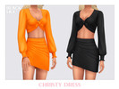 Sims 4 — Christy Dress by Black_Lily — YA, A, Teen