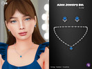 Sims 4 — Ailee Jewelry Set for child by WisteriaSims — For child