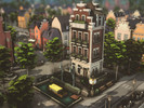 Sims 4 — Small European Apartment - NO CC by plumbobkingdom — This charming small building combines classic architecture,