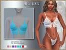 Sims 4 — LACE BRA by Sims_House — LACE BRA
