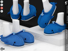 Sims 4 — Shoes KP1T- Female by KaTPurpura — Full-coverage whale slippers made of soft, fluffy fabric