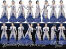 Sims 4 — Benevolent Princess CAS Poses for Kids by Naunakht — Another pose pack for children, inspired by the Royalty and