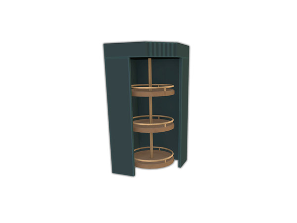 Sims 4 — Comiko Kitchen Parisian Corner Cabinet v1 | Kitchen by Comiko — Part 1 - Parisian Kitchen Set is base game