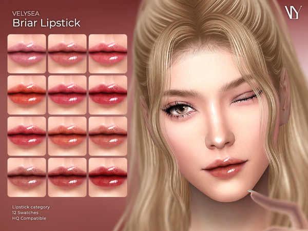 Sims 4 — VELYSEA Briar Lipstick by VELYSEA — Eyes