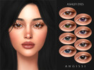 Sims 4 — Ashley Eyes by ANGISSI — PREVIEWS MADE USING HQ MOD Facepaint category