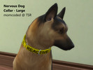 Sims 4 — Nervous Pet Collars by momcoded — Bright, woven pet collar - set with 3 items.