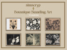 Sims 4 — Simscryp - Botanique Standing Art by Simscryp — Botanique Standing Art
