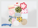 Sims 4 — Happy Home Rugs by ohmybunnny — Happy Home Rugs New mesh 28 swatches All LODs HQ Compatible