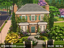 Sims 4 — Aveline House - NO CC by xogerardine — I wanted to build something a little different this time! This