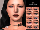 Sims 4 — IMF Azana Eyeshadow by IzzieMcFire — Azana Eyeshadow contains 10 colors in hq texture.