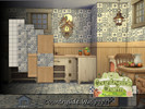 Sims 4 — Countryside Wallpaper by Emerald — Country style wallpaper will bring an authentic aged to perfection warmth and