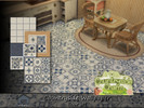 Sims 4 — Countryside Wallpaper floor set by Emerald — Country style wallpaper will bring an authentic aged to perfection