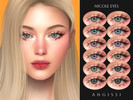 Sims 4 — Nicole Eyes by ANGISSI — PREVIEWS MADE USING HQ MOD Facepaint category
