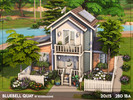 Sims 4 — Bluebell Quay - NO CC by xogerardine — I really wanted to build a tiny home for a while, and I'm so happy I